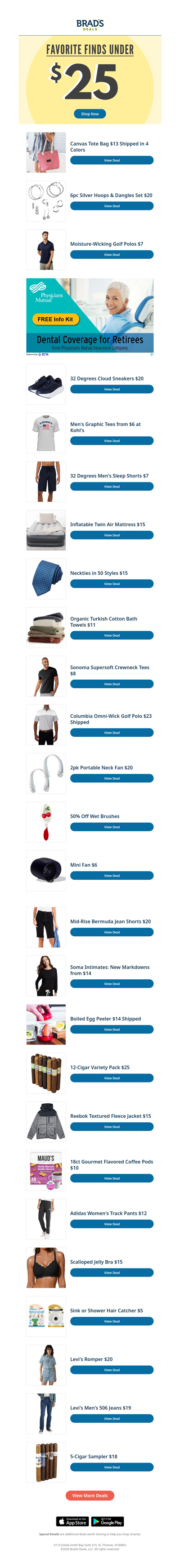 Deals You'll Love under $25