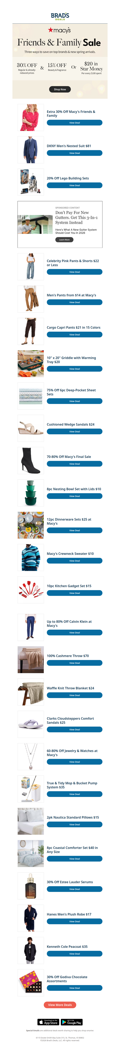 Limited Time! Extra 30% Off Macy's Friends & Family Sale 🤩