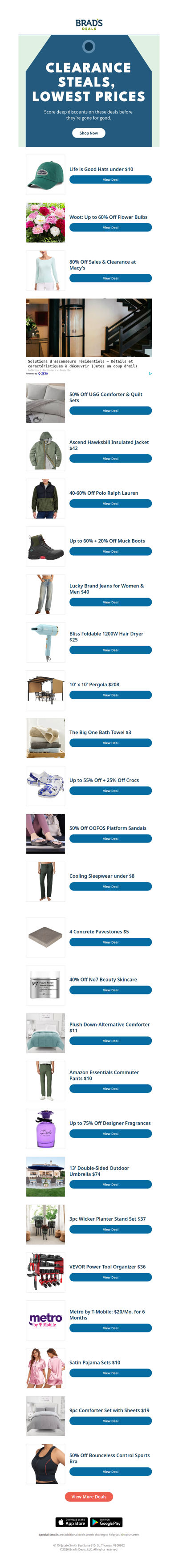 Shop All Things Clearance–Up to 70% Off
