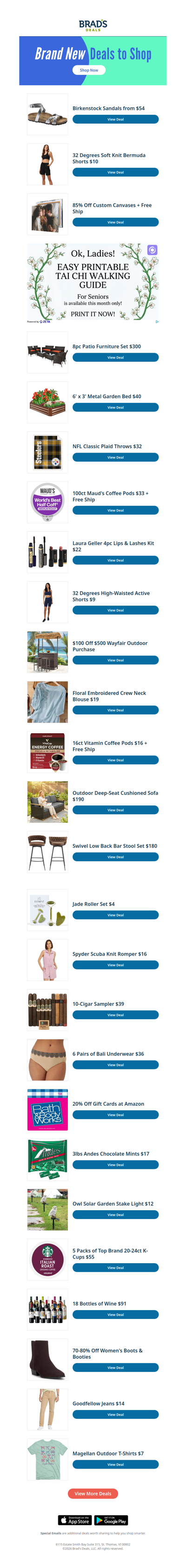 Just In: New Deals You’ll Love