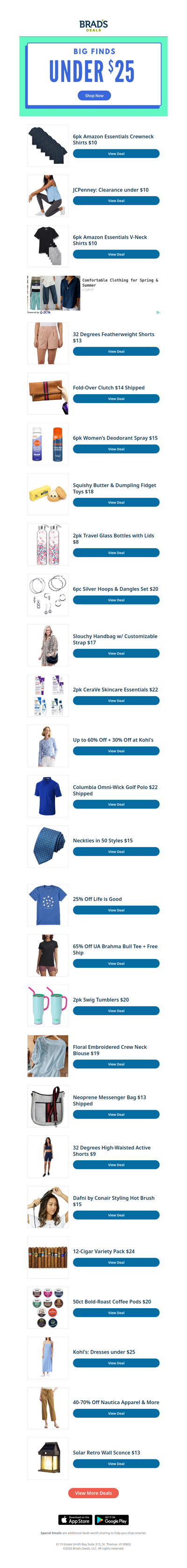 🤑 Score Deals under $25