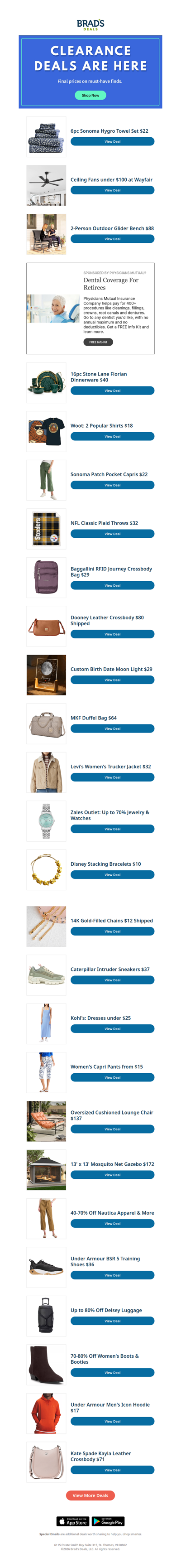 Serious Clearance Markdowns Inside 🔥