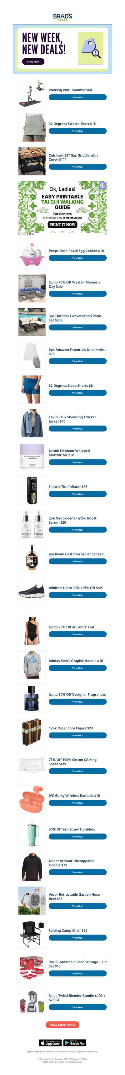 The Newest Deals are LIVE!