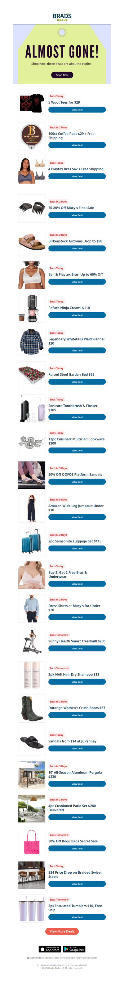 Hurry, These Deals are Expiring Soon!
