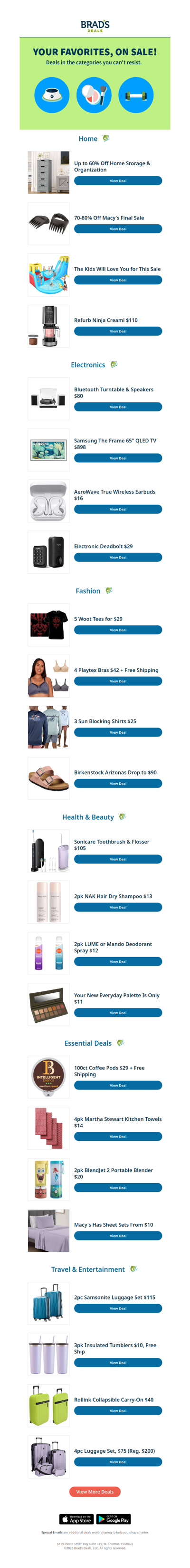 Your Favorites Are on Sale–See What's New!