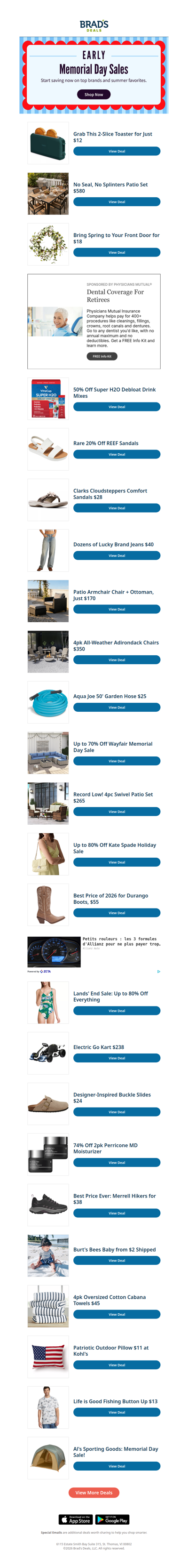 Don't Miss Out: Early Memorial Day Deals Inside!
