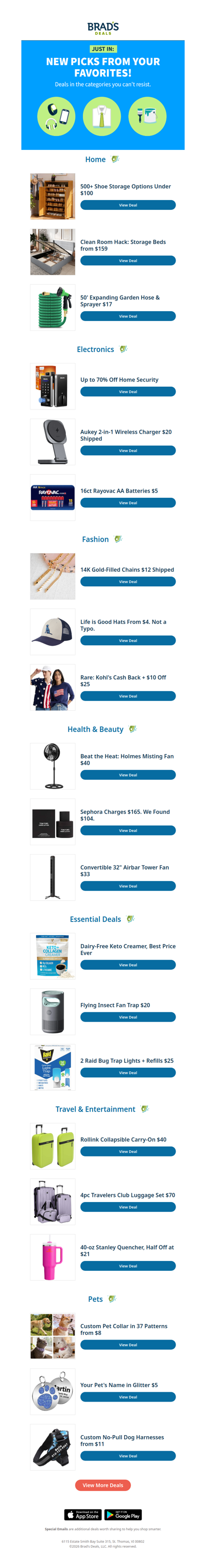 You’re Going to Want These New Deals!