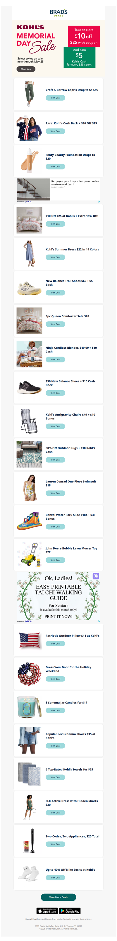 Kohl’s Memorial Day Deals Worth Shopping