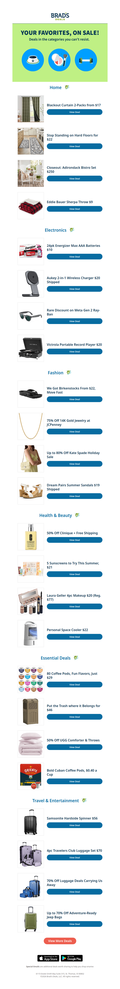 Your Favorites Are on Sale–See What's New!