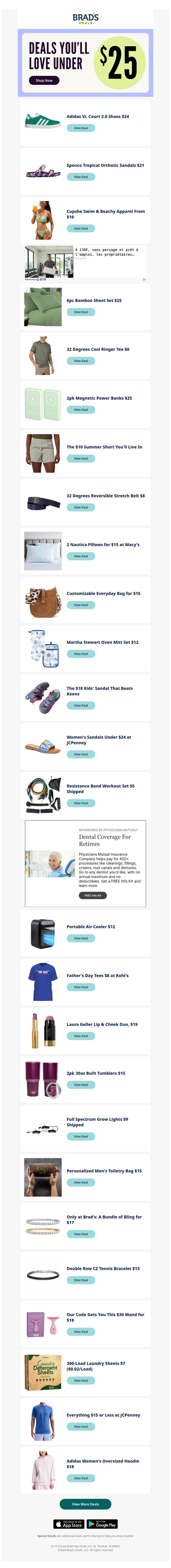 Score Major Deals under $25