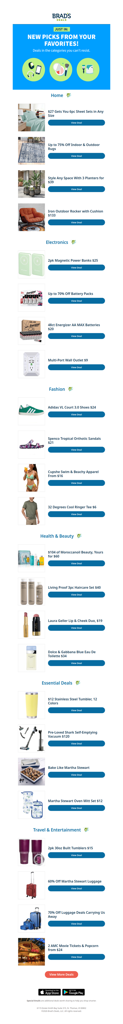 You’re Going to Want These New Deals!