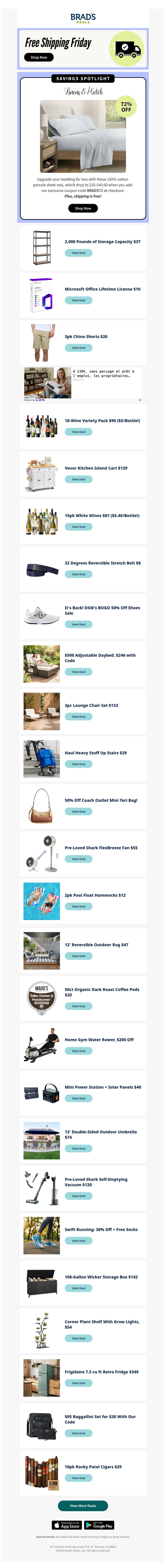 Free Shipping Friday!