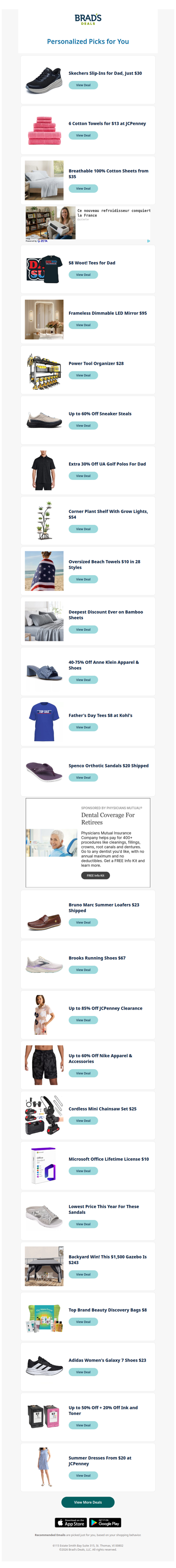 Sunday's Top Personalized Deals For You