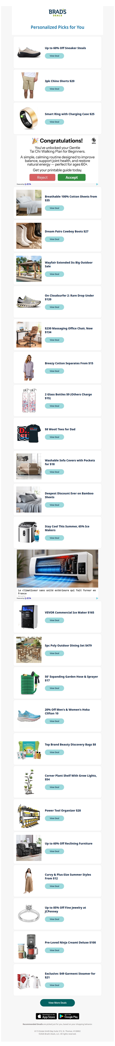 Monday's Top Personalized Deals For You