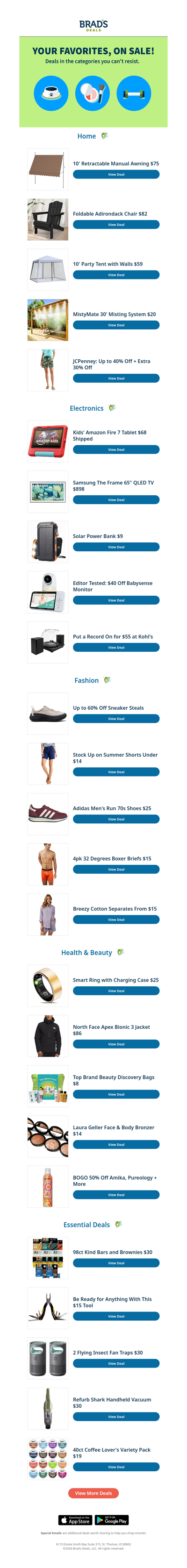 Your Favorites Are on Sale–See What's New!