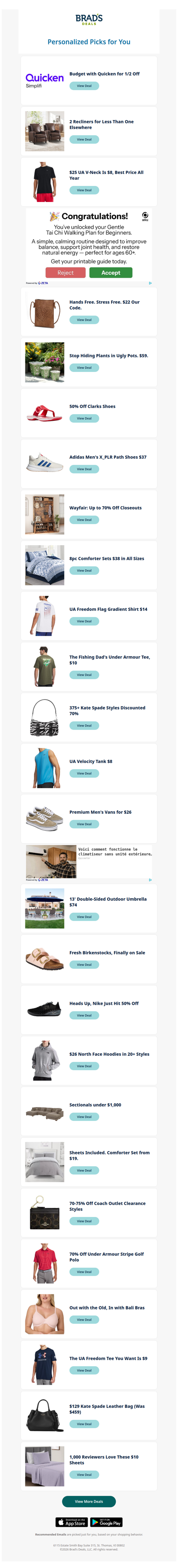 Saturday's Top Personalized Deals For You