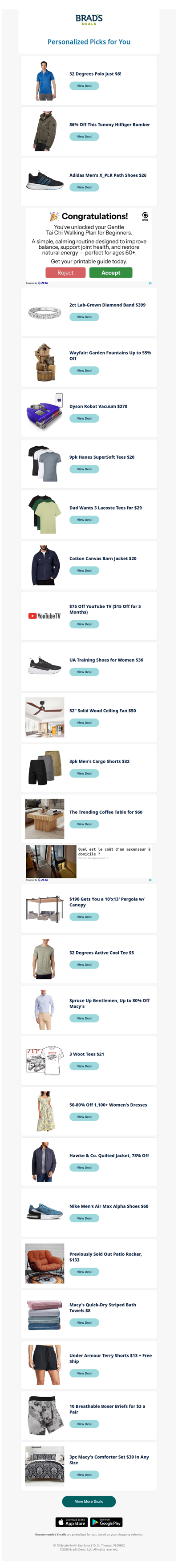 Thursday's Top Personalized Deals For You