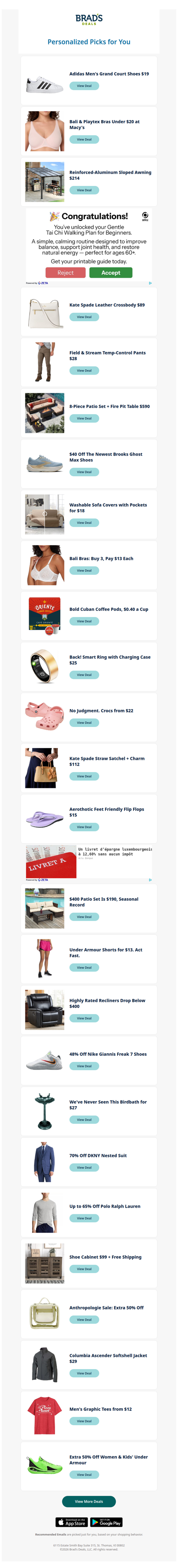 Sunday's Top Personalized Deals For You