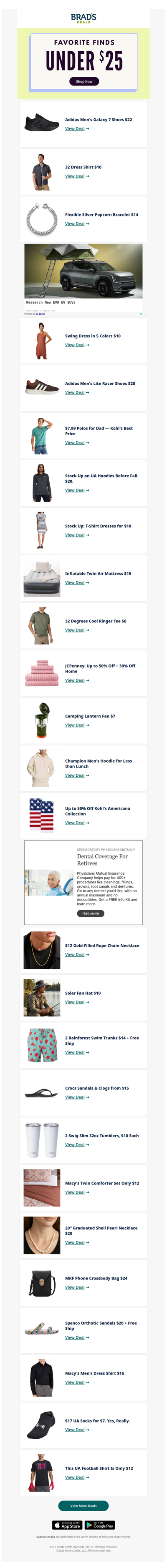 🤑 Score Deals under $25