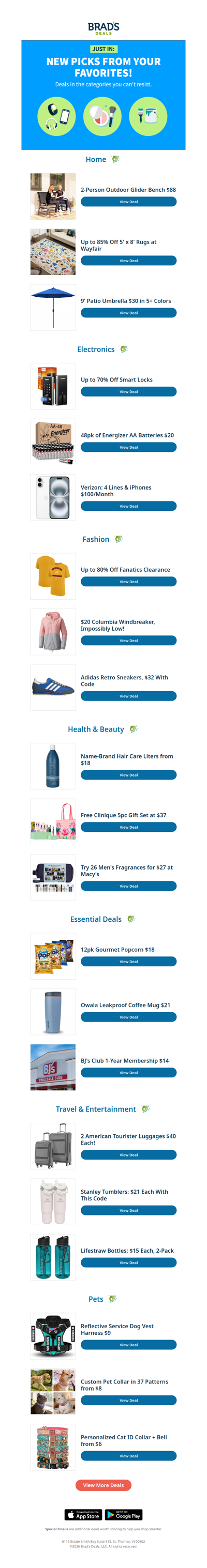 You’re Going to Want These New Deals!