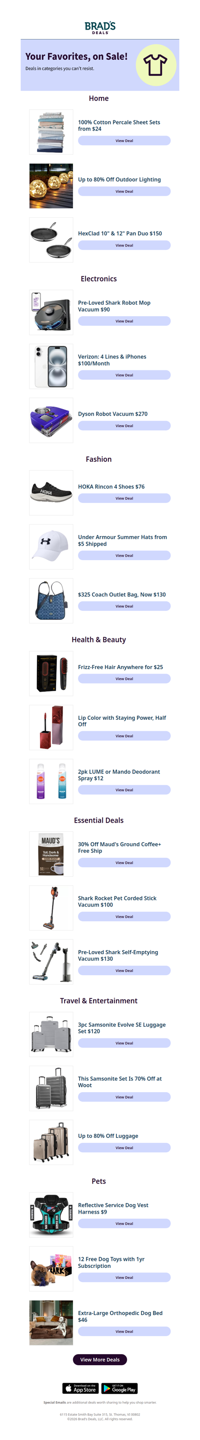 Your Favorites Are on Sale–See What's New!