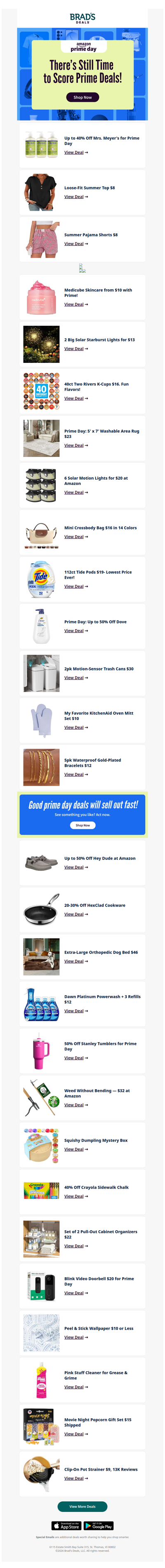 Day 3 Prime Deals Are In!