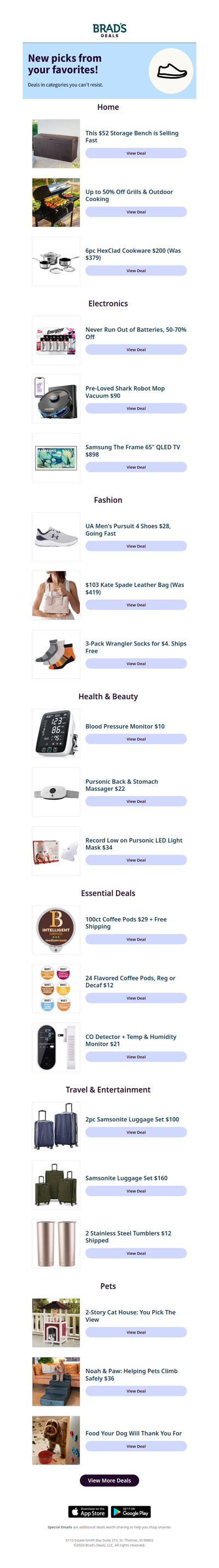 You’re Going to Want These New Deals!