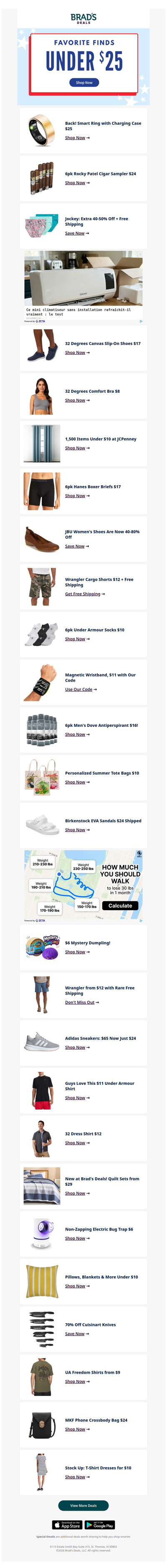 Affordable Favorites under $25!