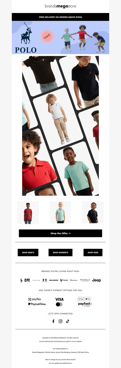 Polo Golfers & Tees for Every Adventure.