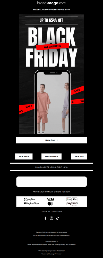 Black Friday Weekend is HERE!