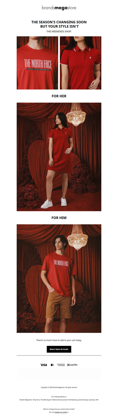 ☀️ HIS & HERS: YOUR WEEKEND CART