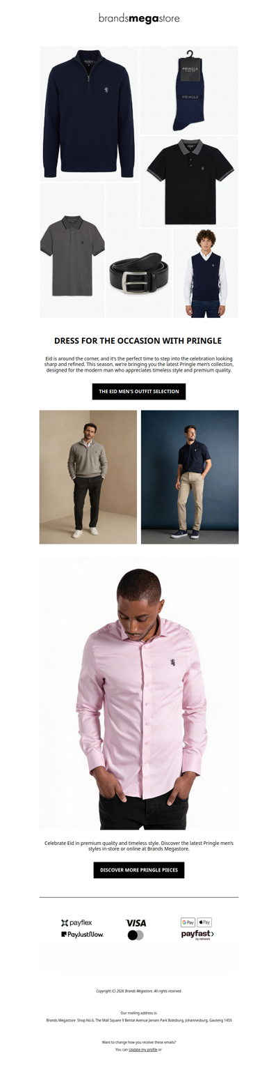 Elevate Your Eid Look with Pringle