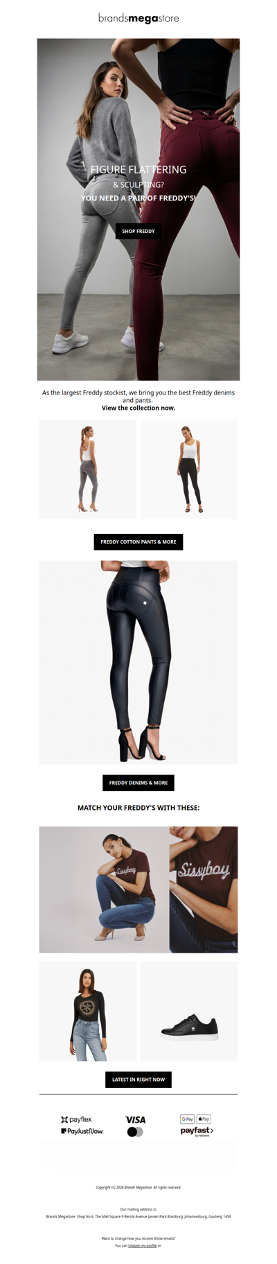 You forgot to add these Freddy Jeans to your cart 🔔