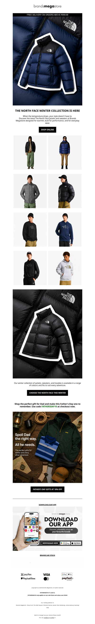 The North Face Winter Collection Has Landed at Brands Megastore