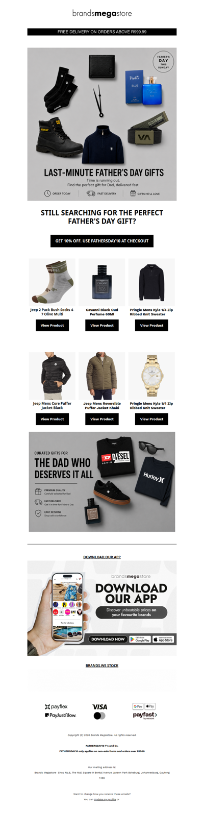 Last Chance for 10% Off Father's Day Gifts 🎁