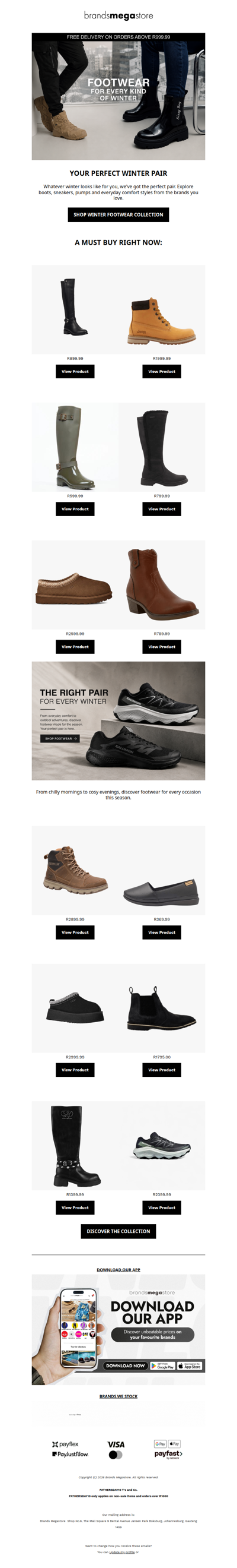 We've Got Footwear For Every Kind of Winter