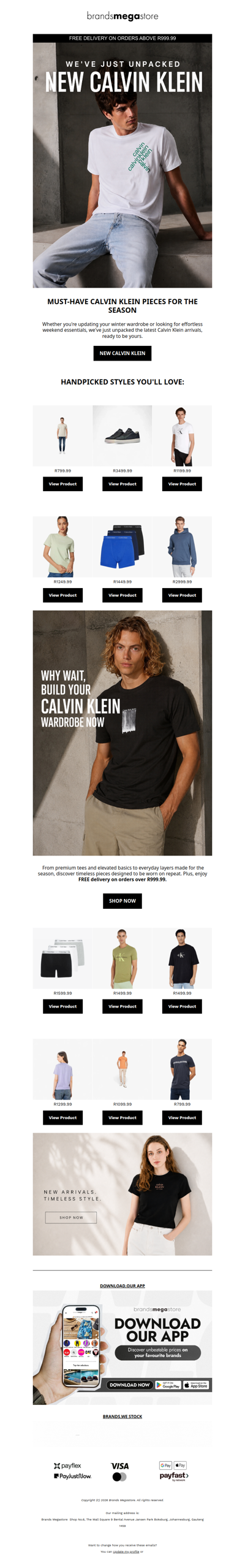 You asked for new Calvin Klein so here it is