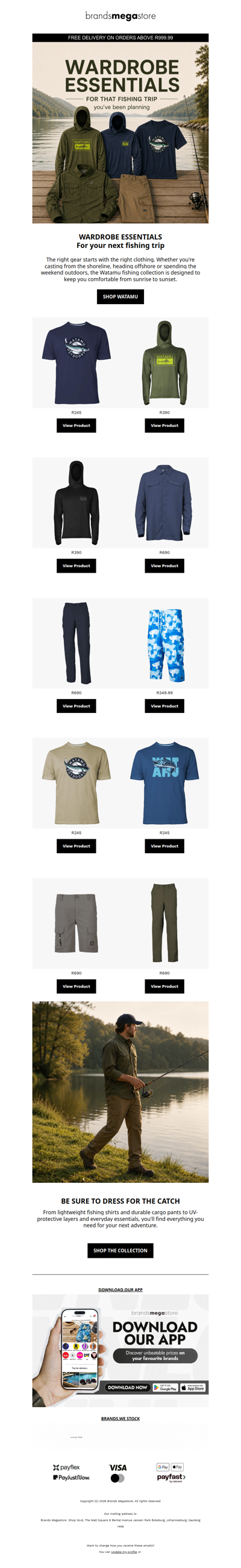 Wardrobe essentials for your next fishing trip