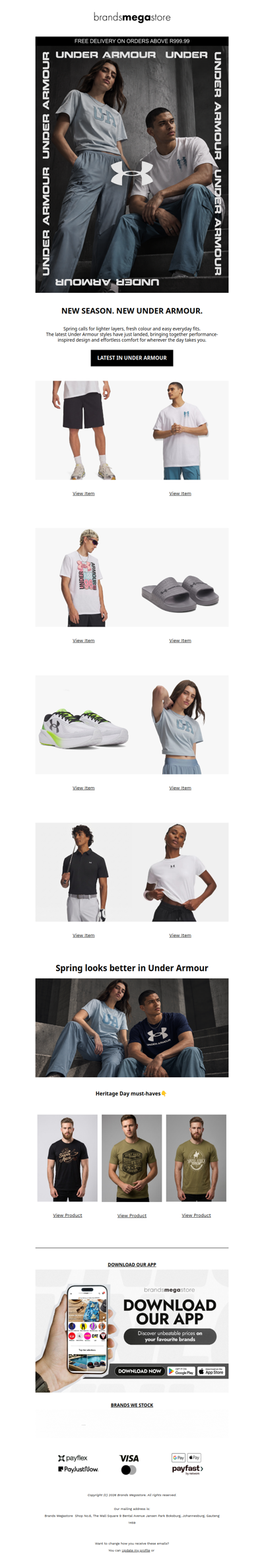 Discover NEW Under Armour this season! 🔥