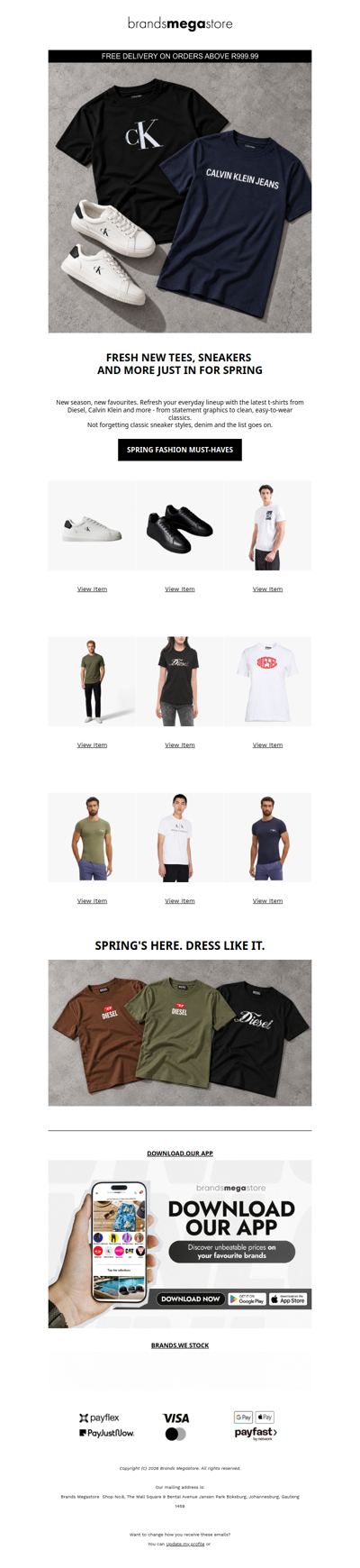 Exclusive Diesel, Calvin Klein + more  🔥