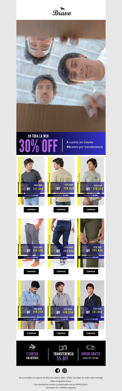 ¿Y si te digo que TODO tiene 30% OFF? No hay trampa 💣