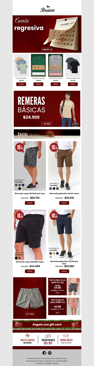 🚚 Últimos días para que llegue antes de Navidad