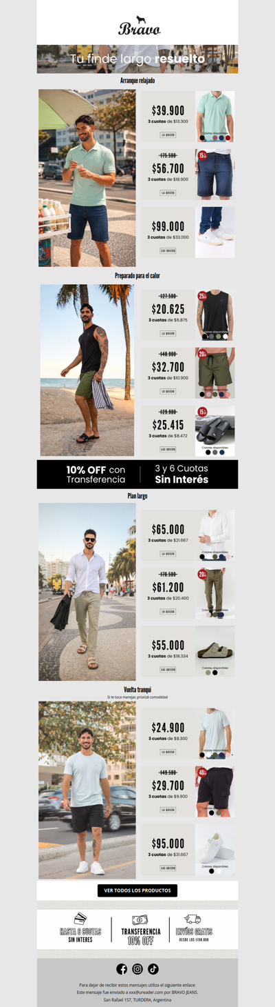 Vestite así los 4 días de Carnaval