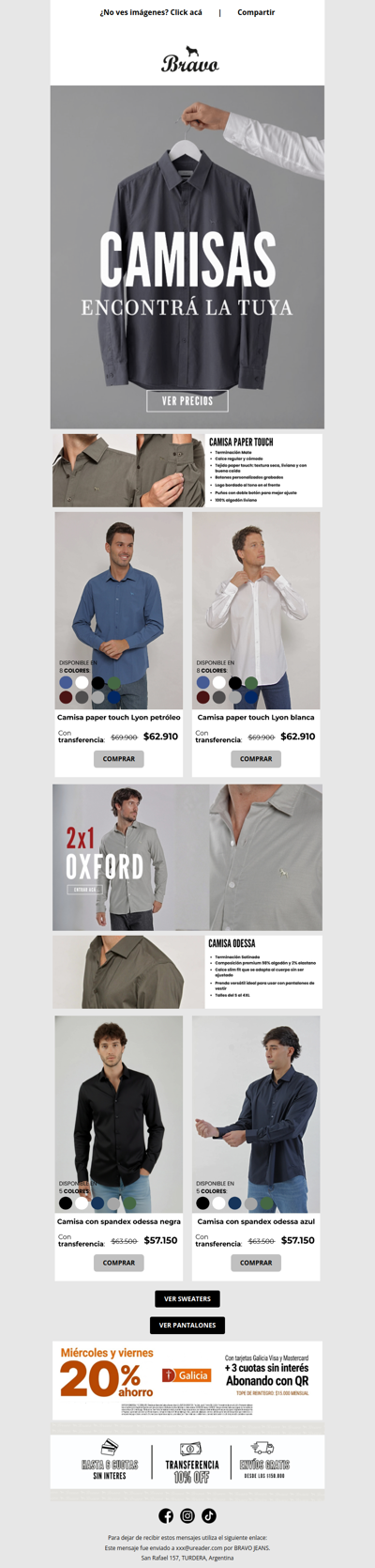 Una camisa para vos 😎