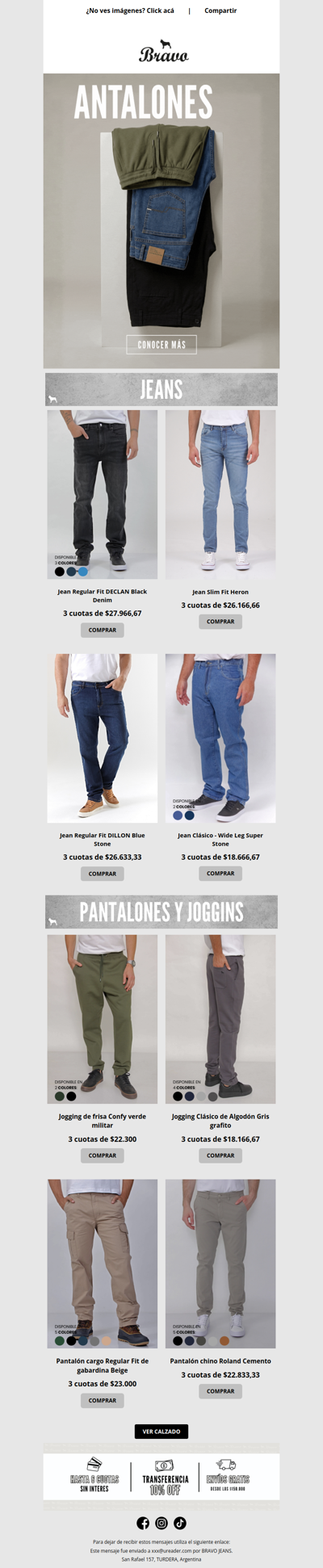 Esto te resuelve la semana (y el placard) 👖