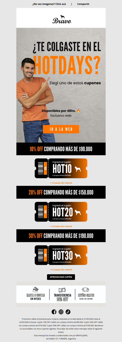 ¿Te colgaste en el HOT DAYS?