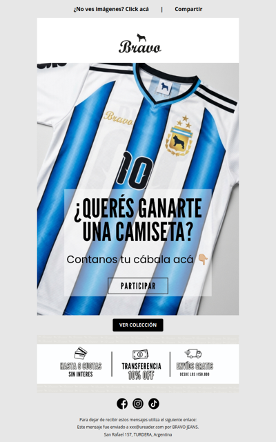 GANATE UNA CAMISETA 🇦🇷