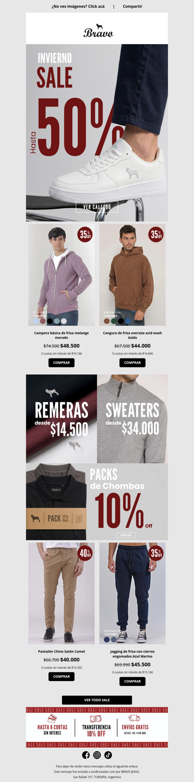Esto sí es un SALE de invierno ❄️