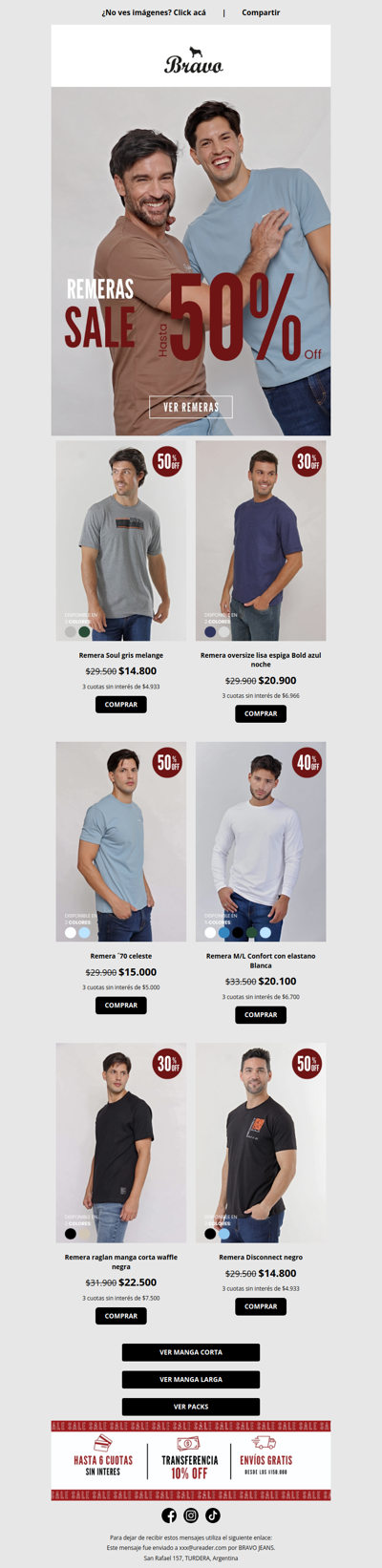 Remeras desde $14.500, Si leíste bien!!!😜