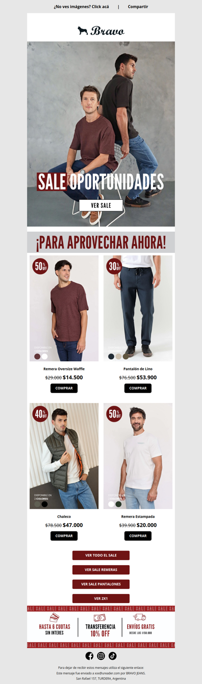 Hasta 50% OFF 😎